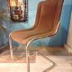Italian coffee table + 6 chairs 1970s