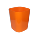Corbeille à papier orange Lynx des années 60 - 70