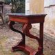 Console XIX Ème D'époque Restauration En Acajou