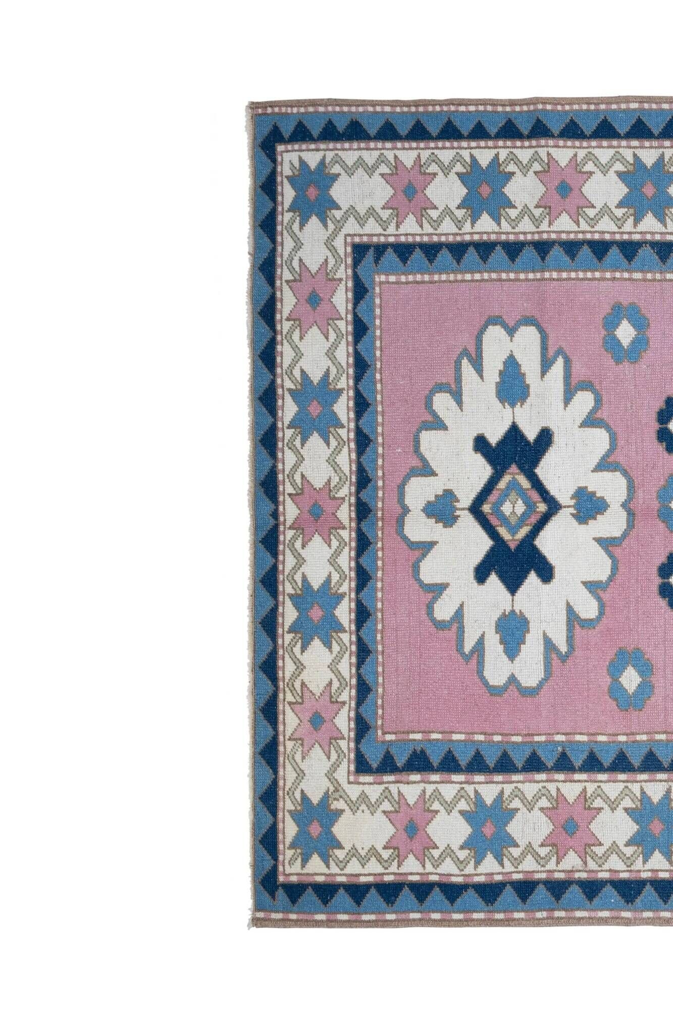 Vintage Turkish handmade rug 167x255 cm