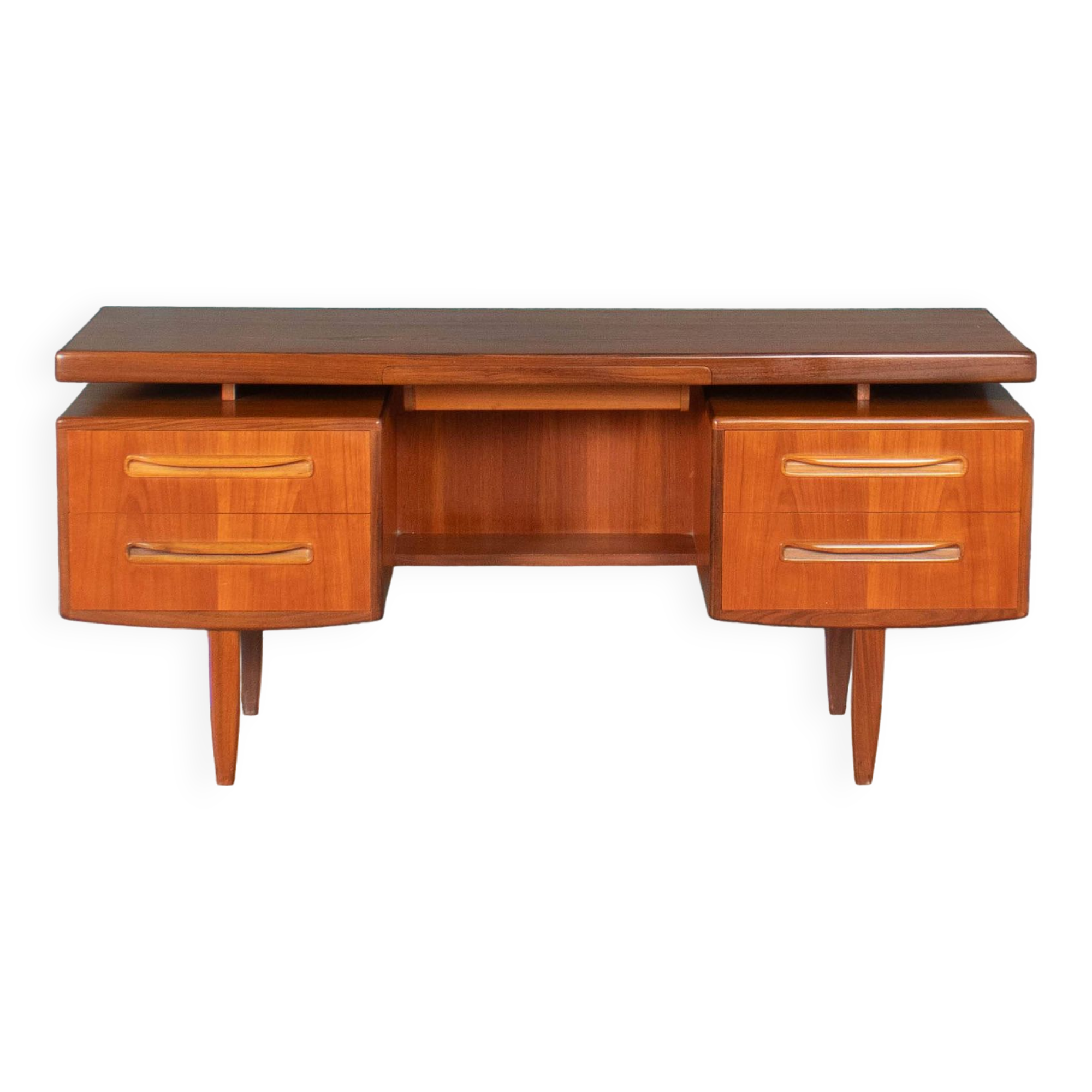 Retro Teak 1960s G Plan Fresco Desk By Viktor Wilkins