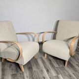 Armchairs by Jindrich Halabala, 1940s, Set of 2