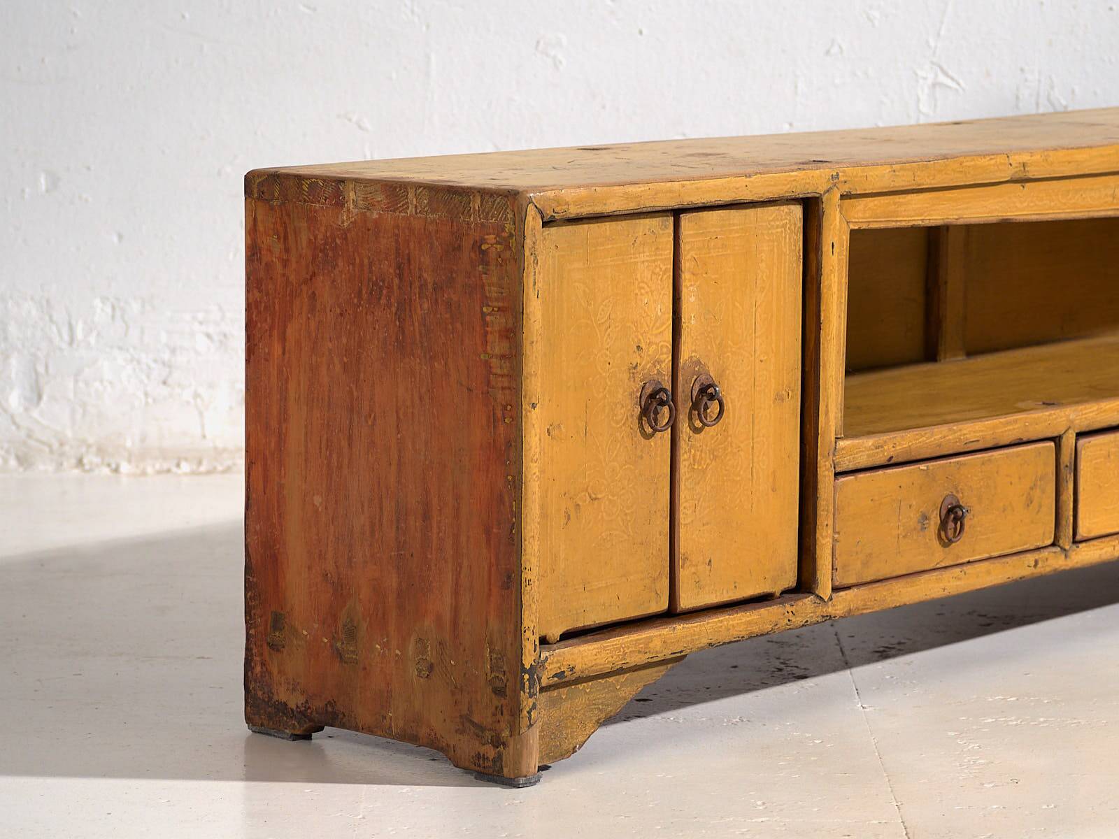 Old yellow low cabinet (c.1900) #19