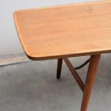 Vintage Danish Sofa Table Mid century modern 60s