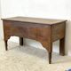 19th century solid oak chest