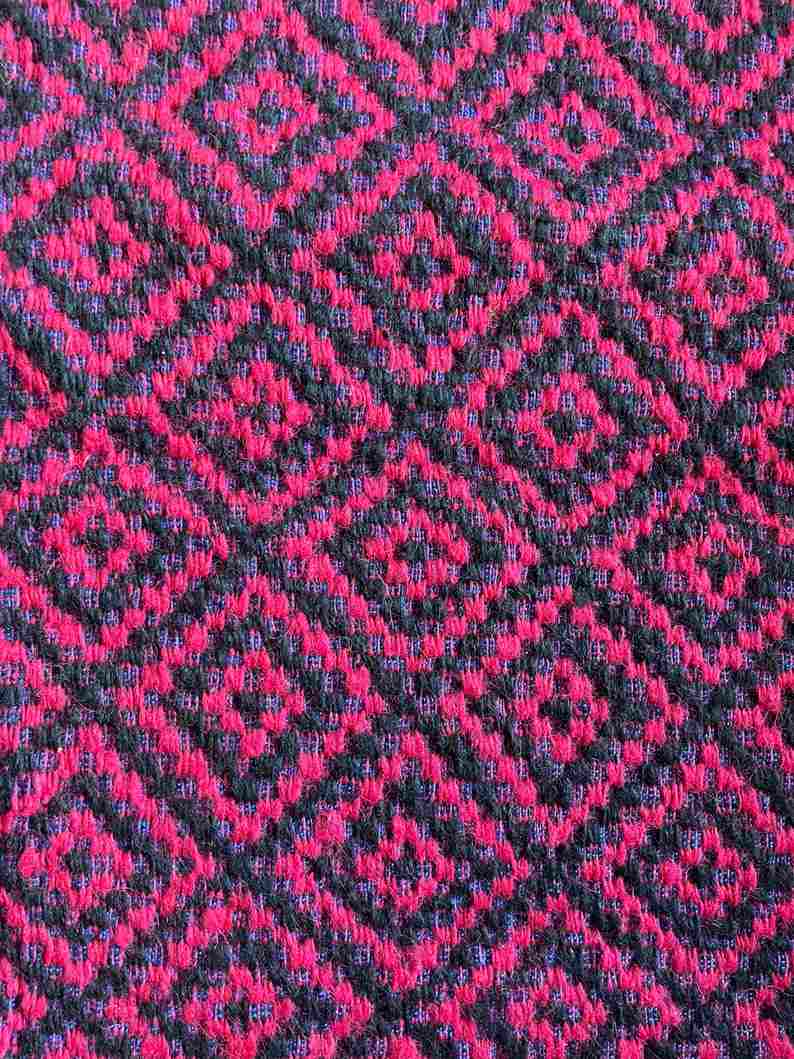 Romanian carpet made by hand in wool