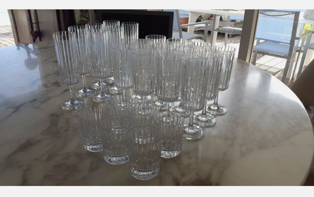 Baccarat crystal glasses