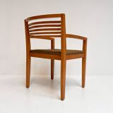 Set of 4 Riccio chairs by Ricchio for Knoll, 1980s