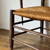Antique 19th-century country armchair