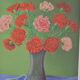 Still life bouquet of carnations