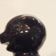 Black and gold ceramic squirrel pot cache from the 50s