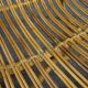 Rattan armchair Dutch Design Belse 8, 1950