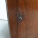 Antique oak one door cabinet