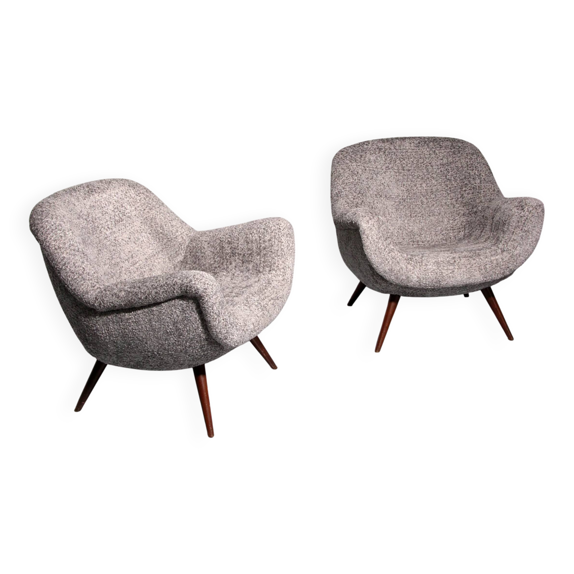 Fauteuils Gustav Bergmann de Lippe, Allemagne, 1960
