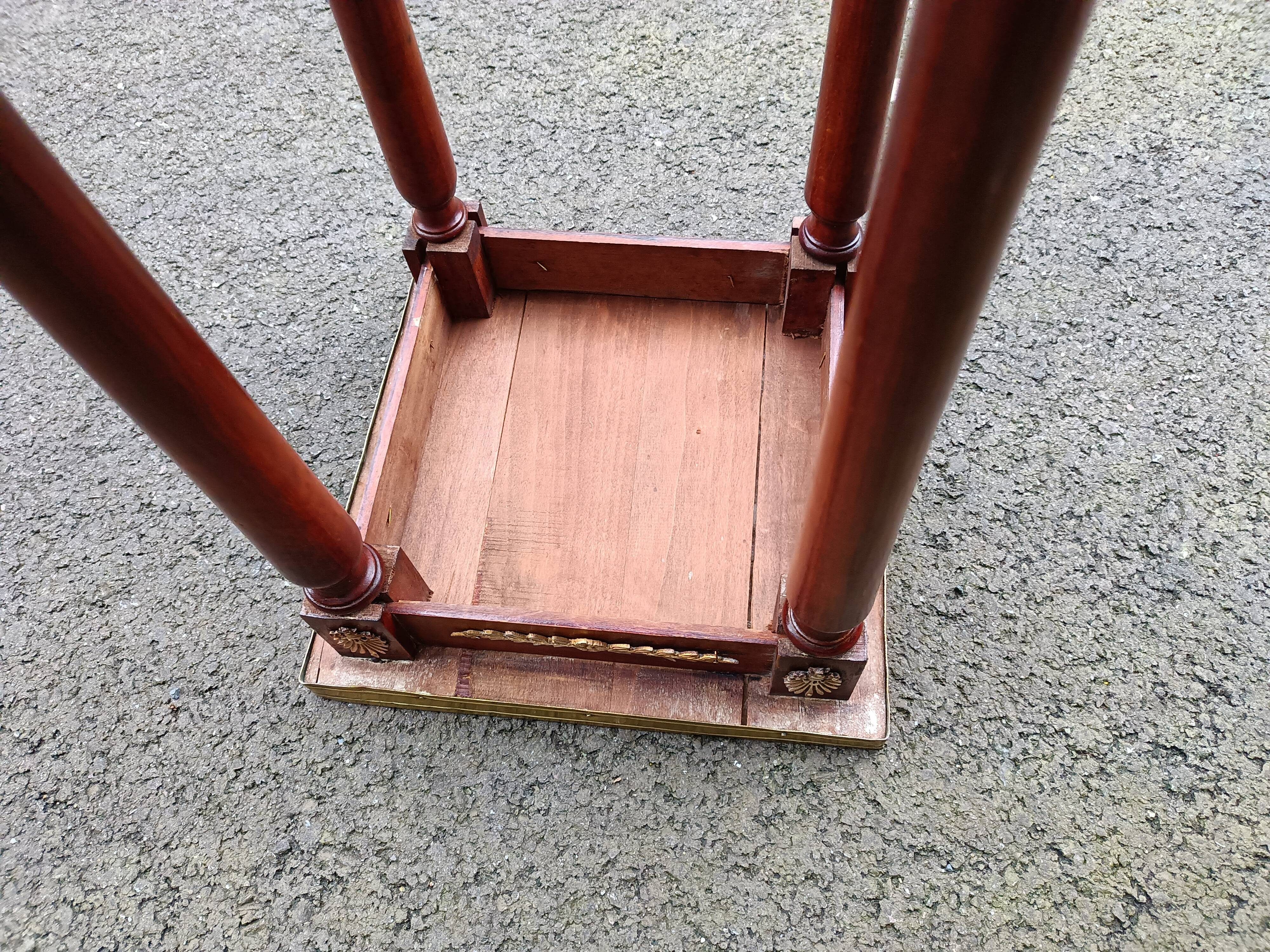 Selette old style louis xvi marble tray