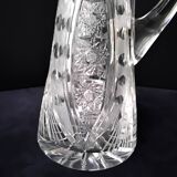 Jug, carafe in Bohemian crystal