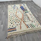 Moroccan rug in pure wool 2.5 x 1.5 m