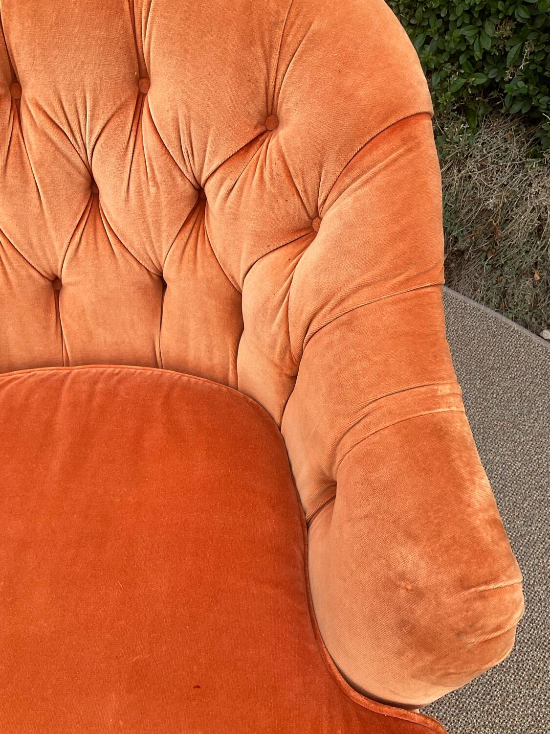 Fauteuil vintage par Ethan Allen années 70