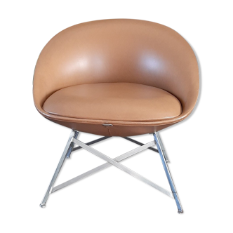 Fauteuil vintage egg années 50