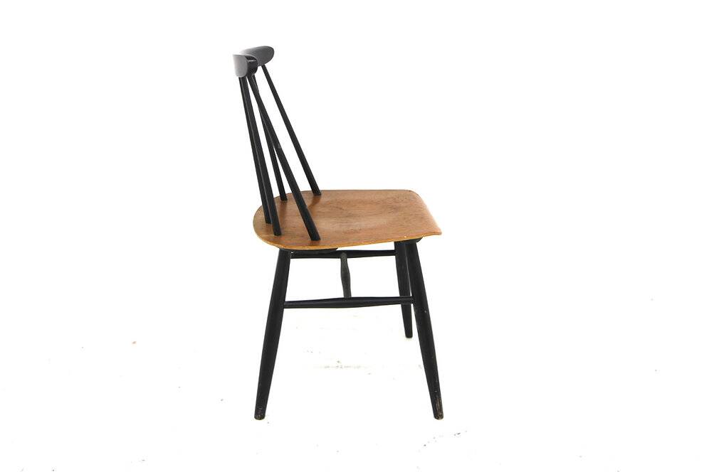 Scandinavian "pinnstol" Fanett chair by Ilmari Tapiovaara, Sweden, 1960
