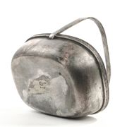 Art Deco nut basket, silver-plated metal, Norblin, Poland, 1930s