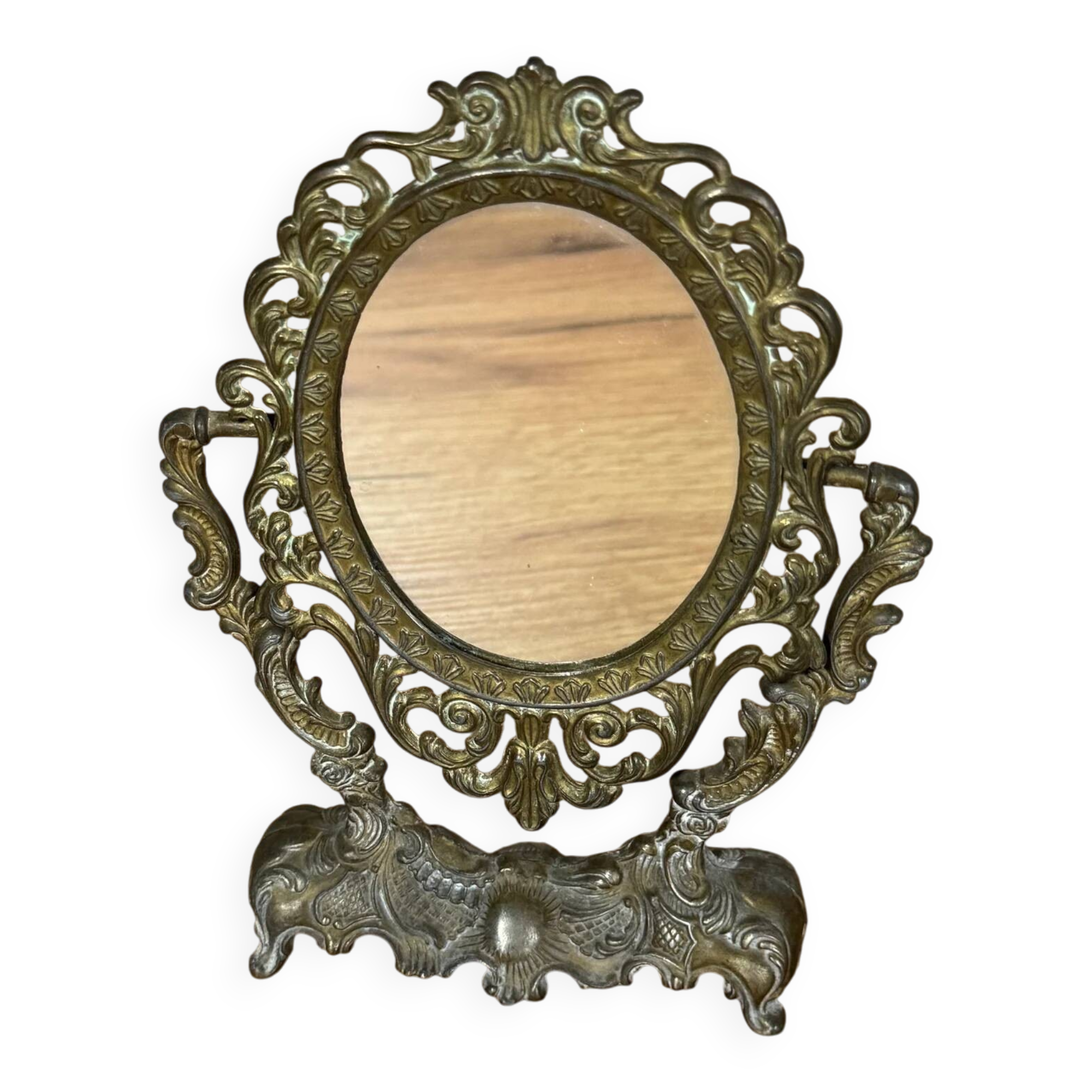 Small vintage dressing mirror