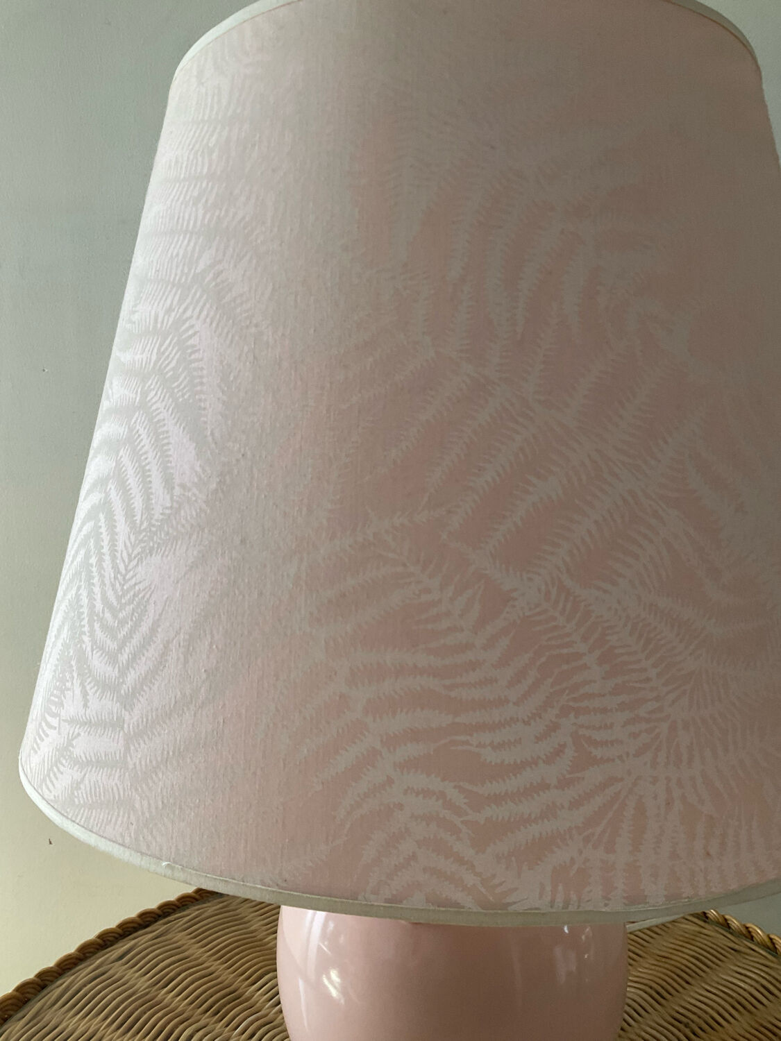 Lamp ceramic apple 80s