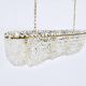 J.T. Kalmar Josef Frank 58" Zeppelin Crystal and Brass Chandelier, Vienna, 1950s