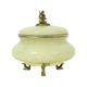 Vintage Jewelry Box Trinket Box Italian Alabaster Natural Stone
