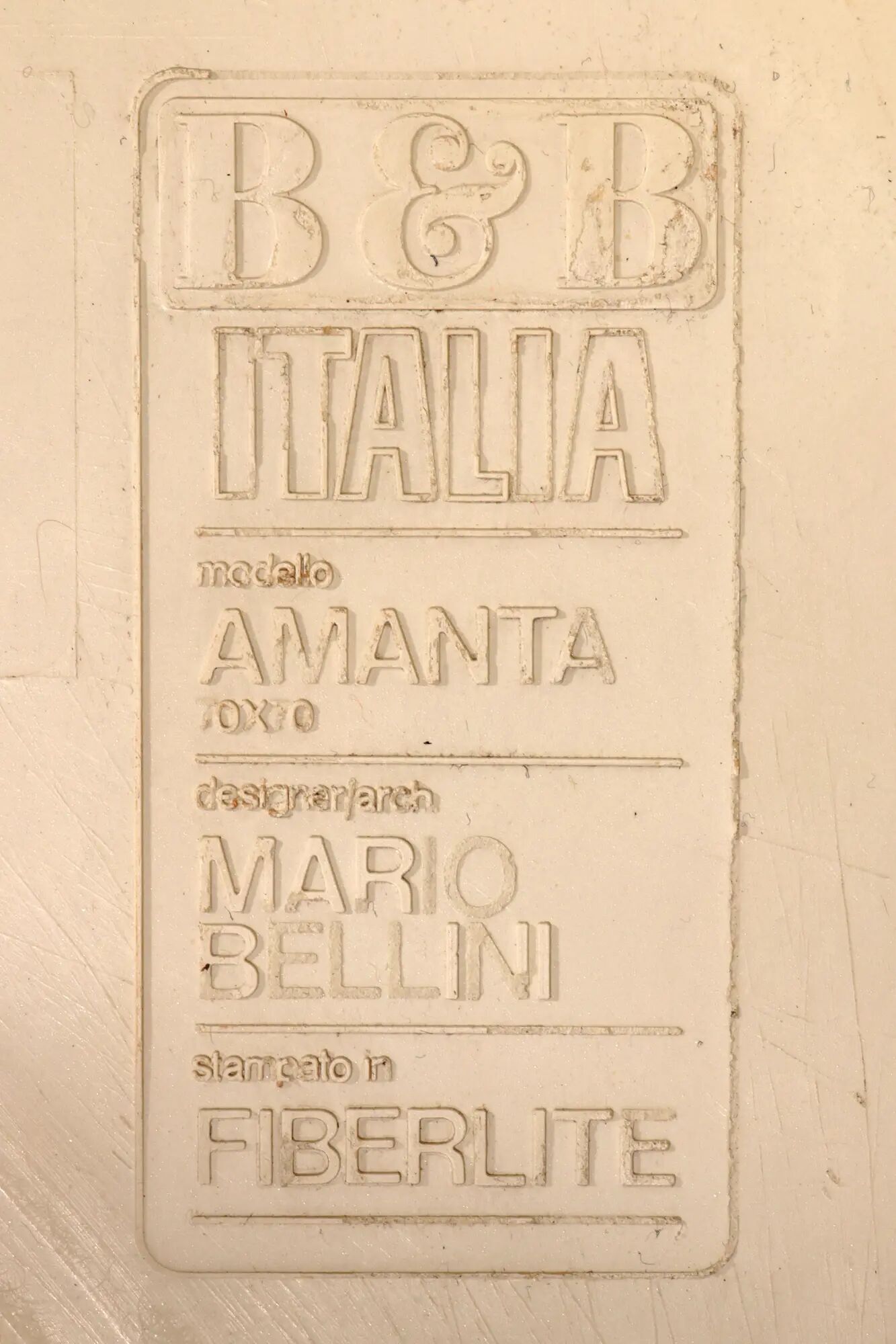 Mario Bellini Amanta square coffee table for B&B Italy, 1960