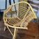 70s rattan child chair