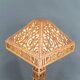 Important Carved Wood Lamp, USA, A&C, Prairie School, c. 1900-1920