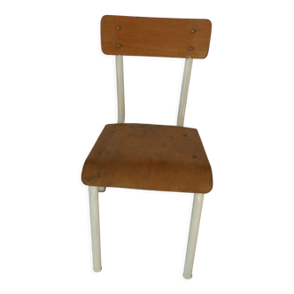Old children's school chair