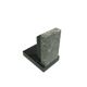 Bookend, Art Deco, black marble, Belgium, 1930s.