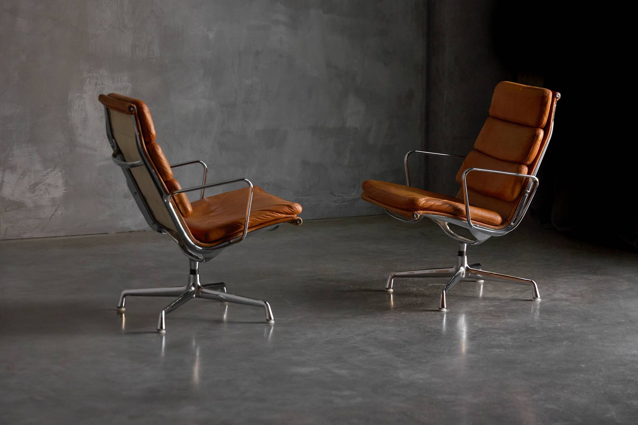 Chaise Soft Pad EA216 par Charles et Ray Eames, États-Unis, 1969