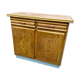 Buffet bas mado en pitchpin vintage 1950
