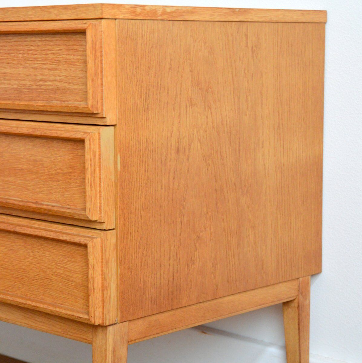 Sideboard in vintage blond oak 1960s