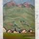 Oil painting landscape mountain 1938