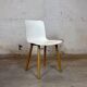 Vitra Hal Jasper Morrison, plastic and wood – white – work chair