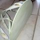 Duo of wrought iron shelves