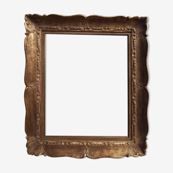 Old golden frame