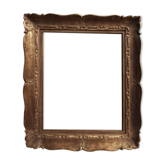 Old golden frame