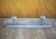 Vintage wall coat rack, wooden coat rack, wooden hooks