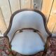 Office chair in wicker – Louis XV style – Walnut – 19th century