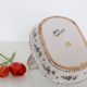 Ceramic basket of Martres Tolosane, hand painted