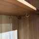 1950s English maple wardrobe