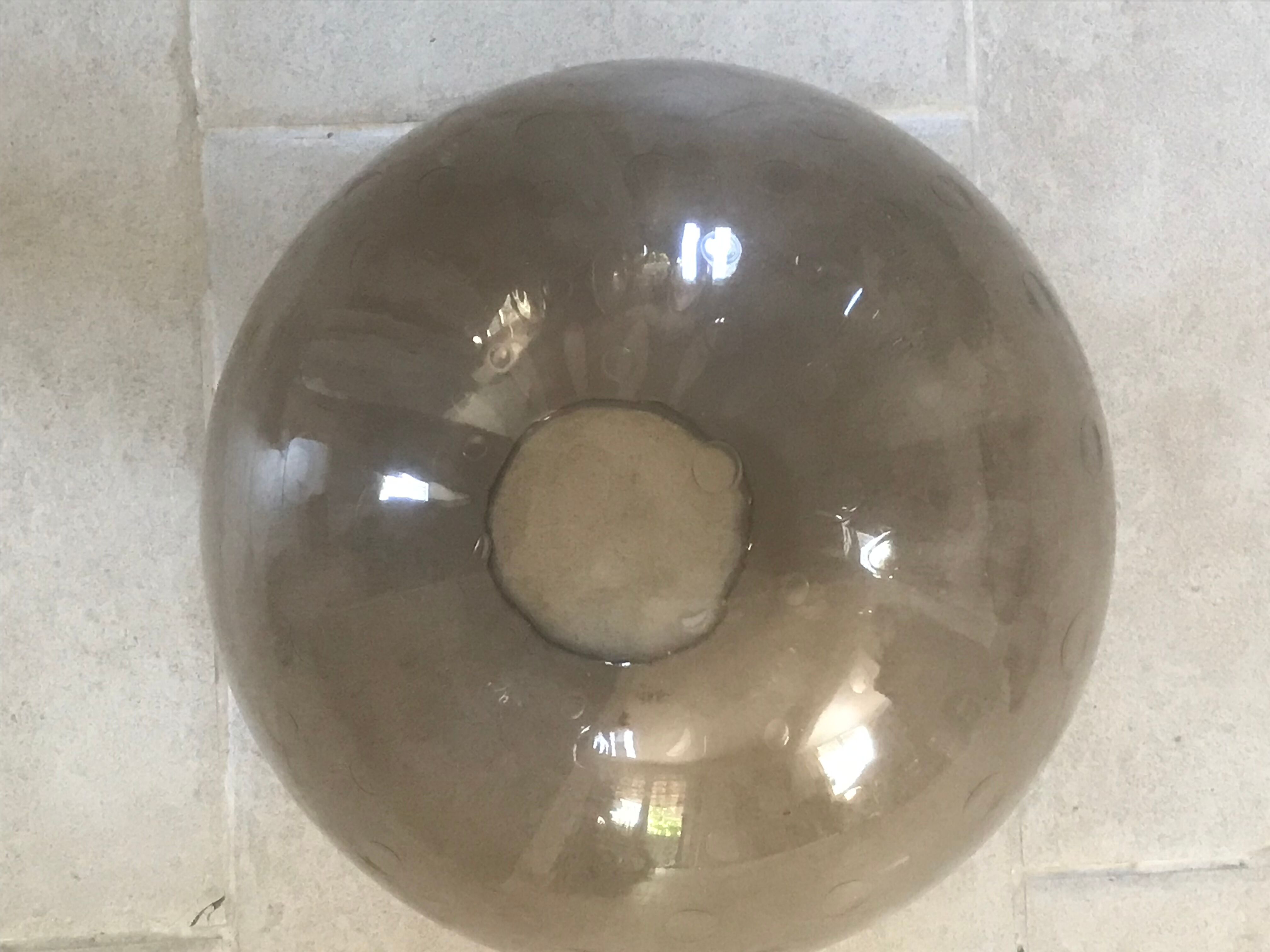 Vintage smoked ball suspension