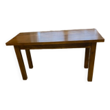 Solid wood table