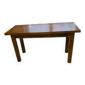 Solid wood table