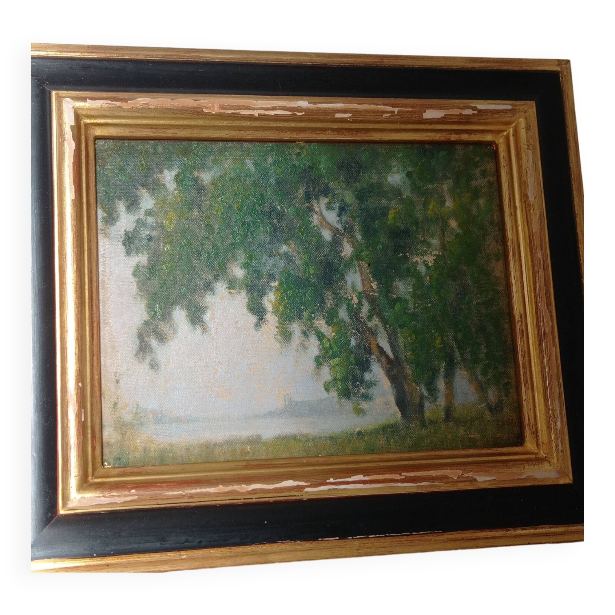 Painting by Marcel Lavollée